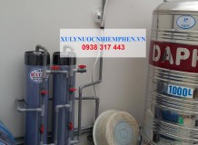 Bộ lọc nước máy ở Thị Trấn Tân Túc, Bình Chánh