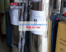 Lọc nước giếng inox 300 ở Nam Du, Kiên Giang