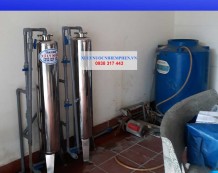 Lọc nước máy nhiễm phèn ở Hiệp Thành, Q12