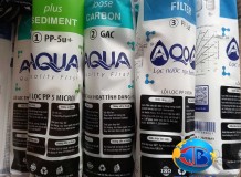 Bộ 3 lõi lọc nước Aqua 123