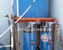 Công trình xử lý nước phèn giếng khoan tại Hóc Môn