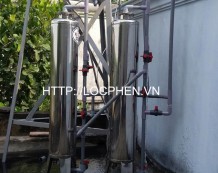 Công trình xử lý nước giếng khoan tại Quận 9, HCM