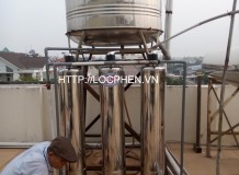 Công trình lọc nước phèn giếng khoan tại Quận Gò Vấp, HCM