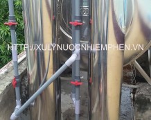 Công trình xử lý nước máy ở Hương Lộ 2, Bình Tân