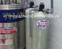 Xử lý nước máy ở KDC Nam Hùng Vương, Quận 6