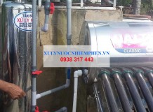 Xử lý nước máy sinh hoạt 01 cột inox ở KCN Tân Phú Trung