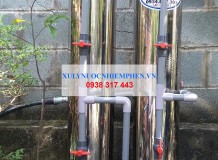 Xử lý nước máy sinh hoạt tại xã Bình Lợi, Bình Chánh