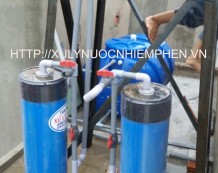 Bộ xử lý nước nhiễm phèn ở Nguyễn Tư Giản, Gò Vấp