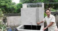 Cách làm giàn phun mưa cho bể chứa