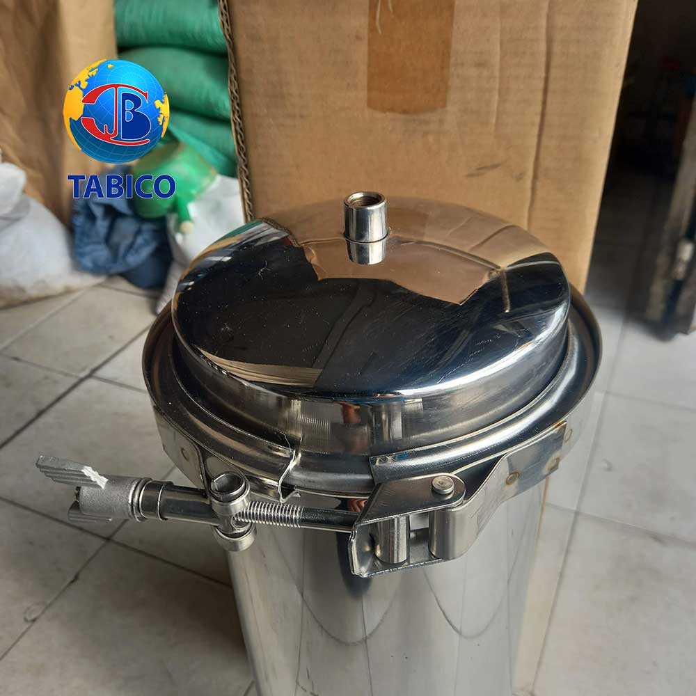 Phin lọc inox sus 304 sáng bóng