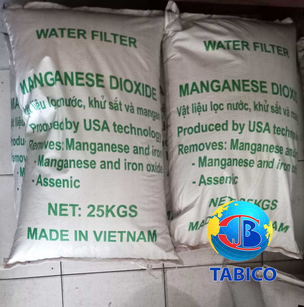 cát mangan lọc nước phèn chất lượng cao